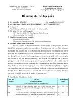 Chương trình đào tạo ngành hoá lí in (Trường Đại học sư phạm kĩ thuật TP.HCM)