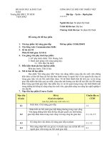 Đề cương chi tiết học phần kĩ năng giao tiếp (Trường Đại học sư phạm kĩ thuật TP.HCM)