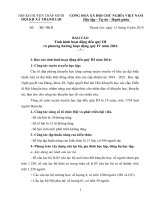 BÁO CÁO HOẠT ĐỘNG QUÝ III NĂM 2016 CỦA HỘI KHUYẾN HỌC XÃ