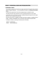 6-41GROUP 2 OPERATIONAL CHECKS AND TROUBLESHOOTING