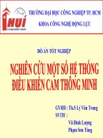Nghiên cứu một số hệ thống điều khiển cam thông minh