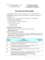 Chương trình đào tạo ngành Lý thuyết màu và phục chế trong ngành in (Trường Đại học sư phạm kĩ thuật TP.HCM)