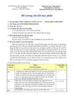 Chương trình đào tạo ngành Công nghệ gia công sau in (Trường Đại học sư phạm kĩ thuật TP.HCM)