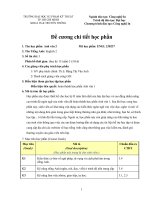 Chương trình đào tạo ngành anh văn 2 (Trường địa học sư phạm kĩ thuật TP.HCM)