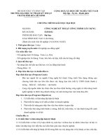 Chương trình đào tạo ngành công trình xây dựng liên thông (Trường Đại học sư phạm kĩ thuật TP.HCM)