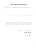 Khai thác kết cấu, tính năng kỹ thuật và xây dựng mô hình hệ thống khởi động xe Innova