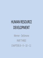 Slide Human resource development phát triển nguồn nhân lực song ngữ EngVi Part 3