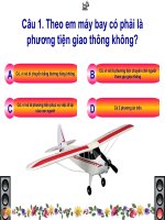 Câu hỏi kiến thức Hội thi tìm hiểu kĩ năng tham gia giao thông an toàn giao thông