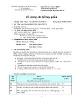 Chương trình đào tạo Thực tập chuyên ngành in 1 (Trường Đại học sư phạm kĩ thuật TP.HCM)