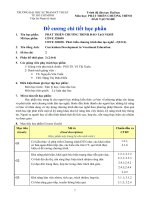 Đề cương chi tiết học phần phát triển chương trình đào tạo nghề (Trường Đại học sư phạm kĩ thuật TP.HCM)