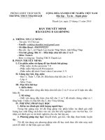 Thuyết minh bài giảng ELEARNING  Dấu hiệu chi hết cho 2 và cho 5