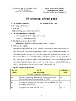 Chương trình đào tạo ngành anh văn 3 (Trường địa học sư phạm kĩ thuật TP.HCM)