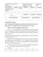 ĐỀ THI đề XUẤT CHỌN học SINH GIỎI lớp 9 môn Tiếng Anh năm học 2016 2017