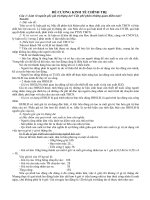 Đề cương kinh tế chính trị