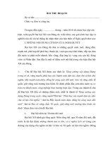 BÀI THU HOẠCH HỌC TẬP NGHỊ QUYẾT TRUNG ƯƠNG 4 KHÓA 12 CỦA ĐẢNG