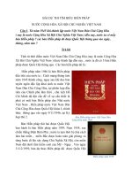 BÀI DỰ THI TÌM HIỂU HIẾN PHÁP  NƯỚC CỘNG HÒA XÃ HỘI CHỦ NGHĨA VIỆT NAM