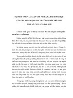 TÀI LIỆU THAM KHẢO sự PHÁT TRIỂN LÝ LUẬN CHỦ NGHĨA XÃ hội KHOA HỌC CỦA CÁC ĐẢNG CỘNG SẢN VÀ CÔNG NHÂN THẾ GIỚI TRONG THỜI KỲ CẢI CÁCH, đổi mới