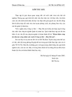 Hoàn thiện công tác đào tạo công nhân sản xuất ở công ty dệt – may hà nội 