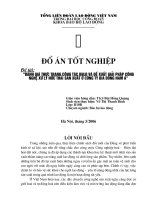 Đánh giá thực trạng công tác BHLĐ và đề xuất giải pháp công nghệ xử lý nước thải sản xuất ở công ty bia đông nam á 
