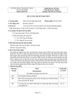 Đề cương chi tiết học phần Phân tích hoạt động kinh doanh (Trường đại học sư phạm kĩ thuật TP.HCM)