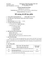 Đề cương chi tiết học phần Nguyên, phụ liệu may (Trường đại học sư phạm kĩ thuật TP.HCM)