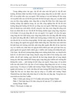 Tình hình thực tế tổ chức công tác kế toán tại CT cổ phần môi trường Thuận Thành