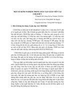 Một Số Kinh Nghiệm Trong Đào Tạo Giáo Viên Tại CHLB Đức