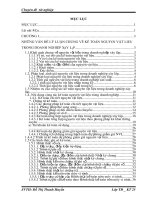 Hoàn thiện kế toán nguyên vật liệu tại công ty cổ phần phát triển công nghệ mới sông đà 