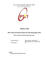 Website bán đồ ăn nhanh qua mạng 