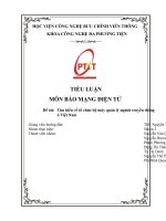 Tìm hiểu về tổ chức bộ máy quản lý ngành truyền thông ở việt nam 