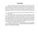 BÀI THẢO LUẬN QUẢN TRỊ TÀI CHÍNH