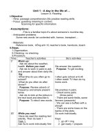 Giáo Án Tiếng Anh Lớp 10 trọn bộ