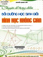 Chuyên đề trọng điểm bồi dưỡng học sinh giỏi hình học không gian phần 1 