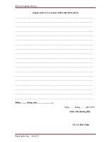 Phân tích và đánh giá hiệu năng EON sử dụng kỹ thuật chuyển mạch thô 