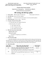 Đề cương chi tiết học phần Thực hành công nghệ CAD ngành may (Trường đại học sư phạm kĩ thuật TP.HCM)