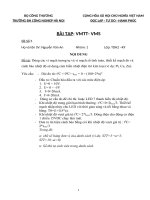 Dùng các vi mạch tương tự và vi mạch số tính toán, thiết kế mạch đo và cảnh báo nhiệt độ sử dụng cảm biến nhiệt điện trở kim loại (ví dụ pt, cu, zn)  