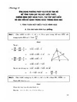 Chuyên đề ứng dụng phương pháp vectơ và tọa độ để giải một số bài toán sơ cấp   tự luận và trắc nghiệm (phần 2) 