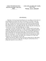 Nhật kí thực tập sư phạm