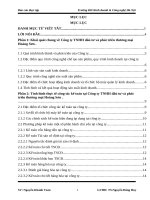 Tình hình thực tế công tác kế toán tại công ty TNHH đâù tư và phát triên thương mại hoàng sơn 