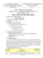 Đề cương chi tiết học phần Kế toán tài chính A2 (Trường đại học sư phạm kĩ thuật TP.HCM)