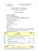 Đề cương chi tiết học phần Đầu tư quốc tế (Trường đại học sư phạm kĩ thuật TP.HCM)