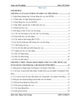 Giải pháp phát triển hoạt động cho vay tiêu dùng tại ngân hàng TMCP công thương việt nam  chi nhánh vĩnh phúc 