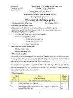 Đề cương chi tiết học phần Kinh tế vi mô (Trường đại học sư phạm kĩ thuật TP.HCM)