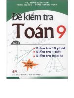 Đề kiểm tra học kì kiểm tra 15 phút kiểm tra 1 tiết toán 9