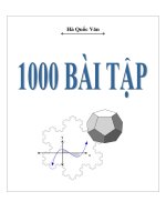 454 bài tập toán ôn thi THPT quốc gia 2017 có giải chi tiết