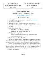 Đề cương chi tiết học phần Thị trường chứng khoán (Trường đại học sư phạm kĩ thuật TP.HCM)