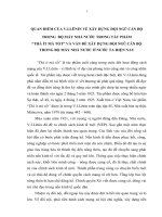 QUAN điểm của v i  lê NIN về xây DỰNG đội NGŨ CÁN bộ TRONG TÁC PHẨM THÀ ít MÀ tốt   ý NGHĨA đối với xây DỰNG đội NGŨ CÁN bộ TRONG bộ MÁY NHÀ nước ở nước TA HIỆN NAY