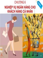 Nghiệp Vụ Ngân Hàng Dành Cho Khách Hàng Cá Nhân (Nghiệp Vụ Ngân Hàng Thương Mại 2)