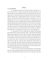 Quan hệ liên cá nhân chi phối các yếu tố ngôn ngữ của hành động bác bỏ trong một số tác phẩm văn xuôi việt nam hiện đại 