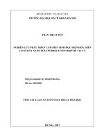Nghiên cứu phát triển cảm biến sinh học điện hóa trên cơ sở dây nano polypyrrole tích hợp hệ vi lưu (TT) 